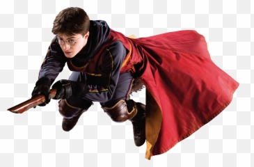 Download Free Harry Potter Broom - On A Broomstick png