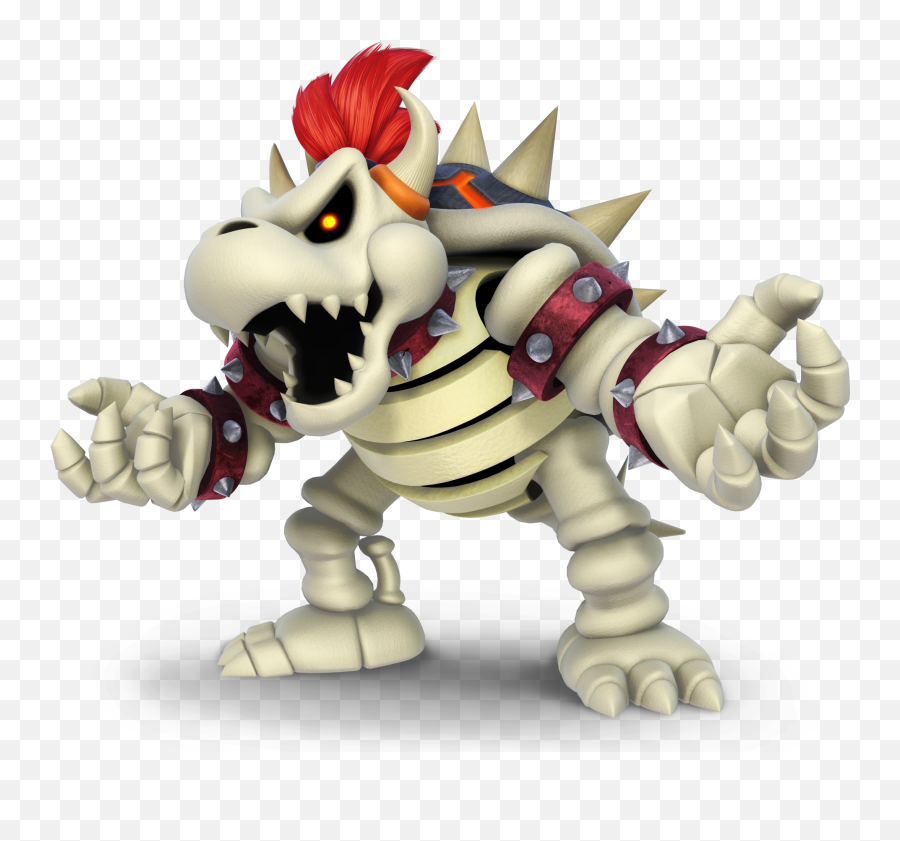 Super Smash Bros Chargedunlockable Characters Fantendo - Dry Bowser Smash Ultimate Png,Icon Mechanica Helmet