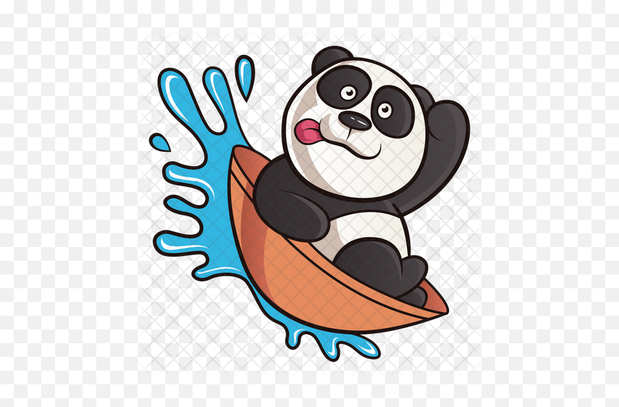 Cute Panda Icon - Cartoon Png,Cute Panda Png