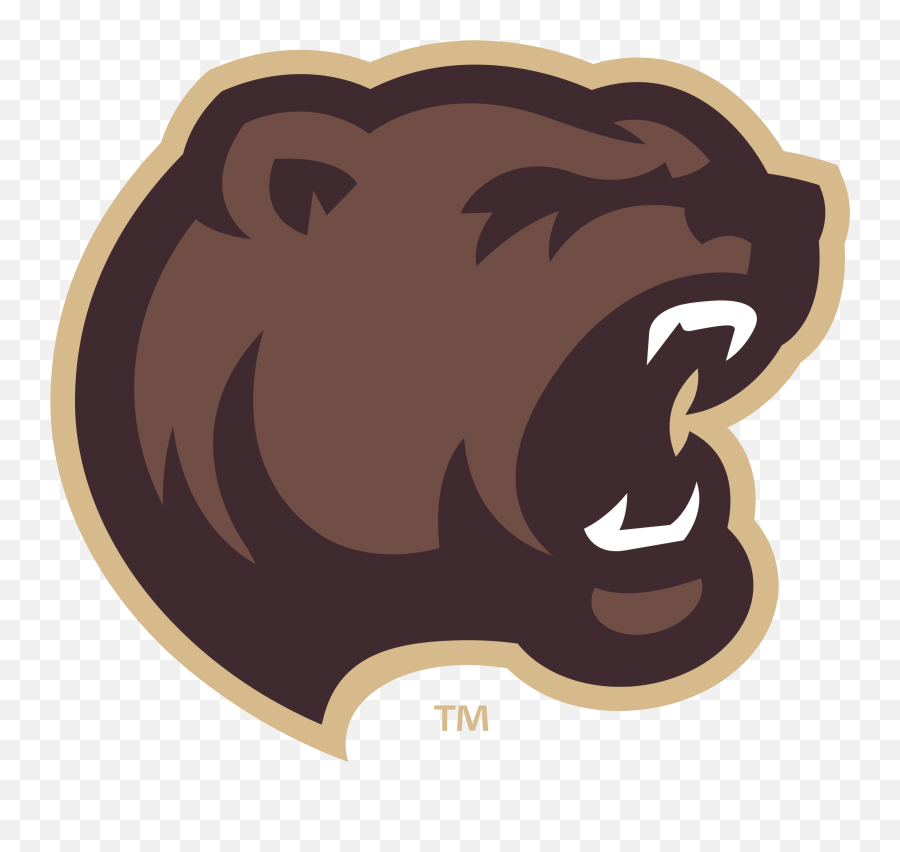 Download Hd Hershey Bears Logo Png Transparent - Hershey Hershey Bears Logo Logo,Bear Head Png