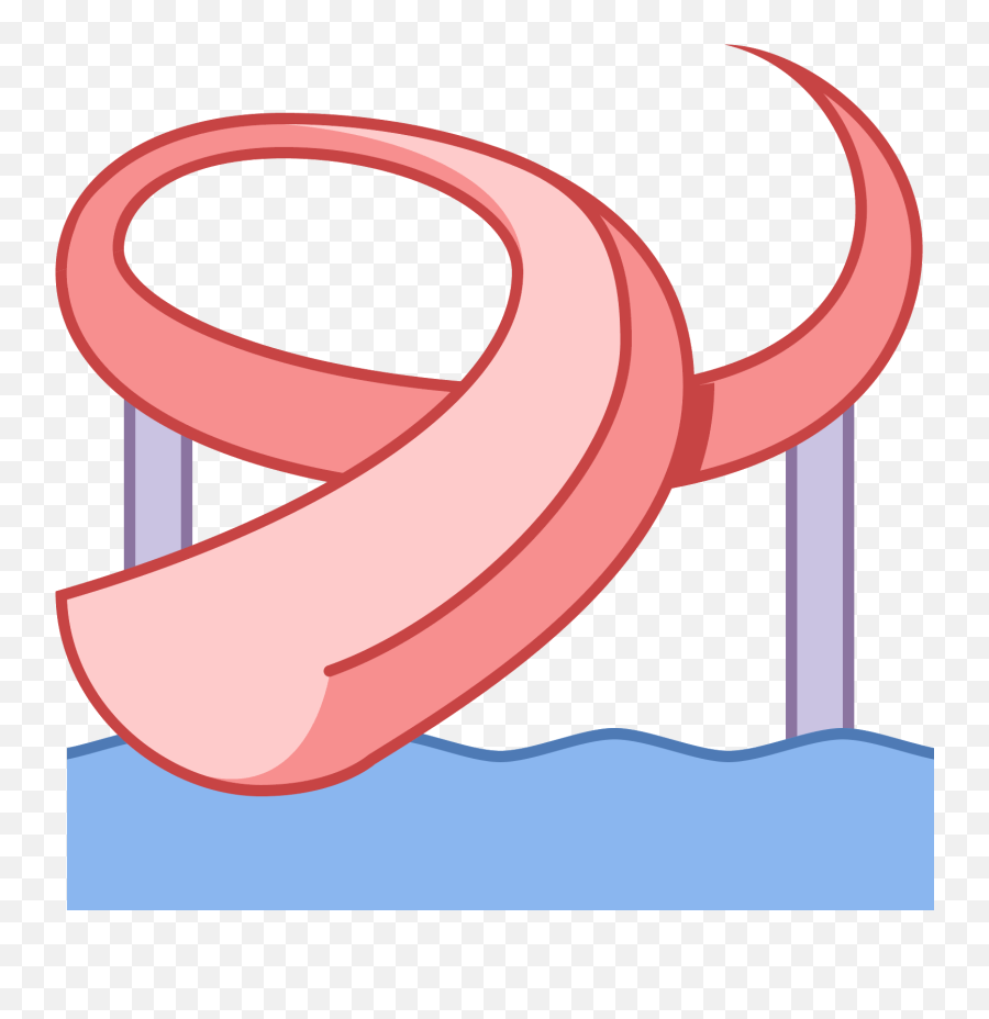 Computer Icons Water Park Slide Clip Art - Water Slide Aesthetic Aqua Park Io Logo Png,Amusement Park Icon