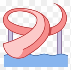 Computer Icons Water Park Slide Clip Art - Aesthetic Aqua Io Logo png