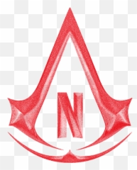 Netflix Logo Black Puzzle For Sale By Hikari Henre - Assassins Creed 3 png