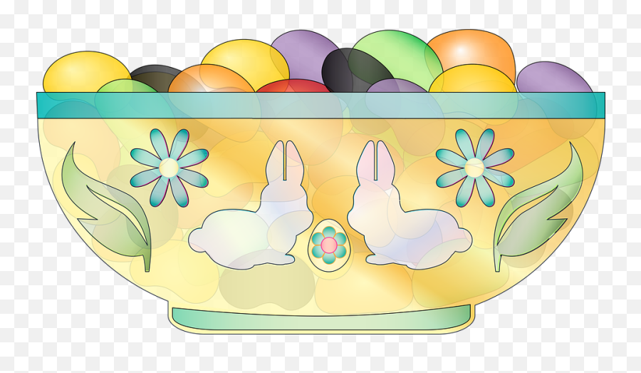 Graphic Jelly Beans Dish - Free Vector Graphic On Pixabay Jelly Bean Png,Jelly Beans Png