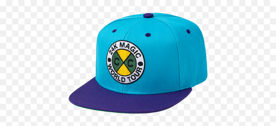 24k Cxc World Tour Snapback Teal - Baseball Cap Png,Bruno Mars Png