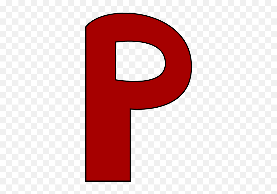 Free Letter P Clipart Download Png - Red Letter P Clipart,P Icon