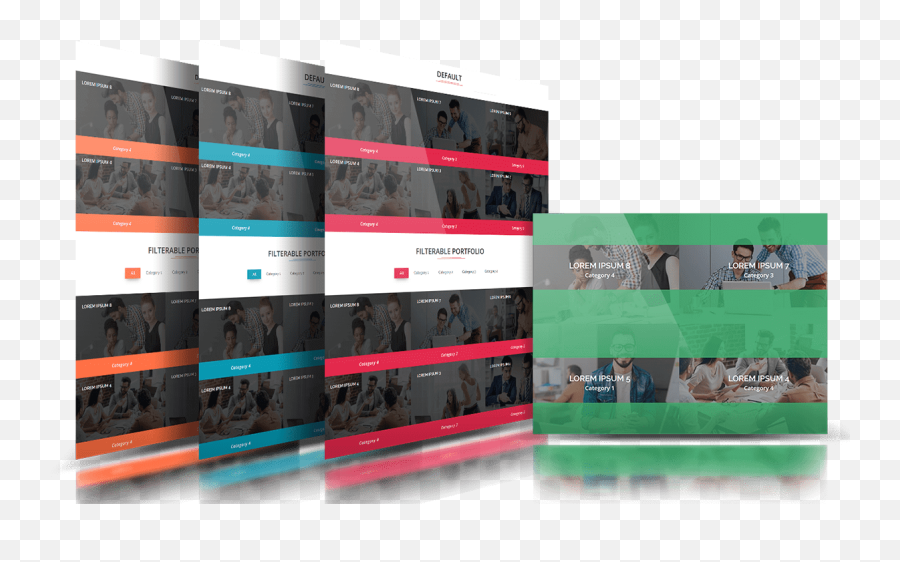 Divi Portfolio Module Bundle 1 Template - 10 Horizontal Png,Divi Change The Testimonial Icon