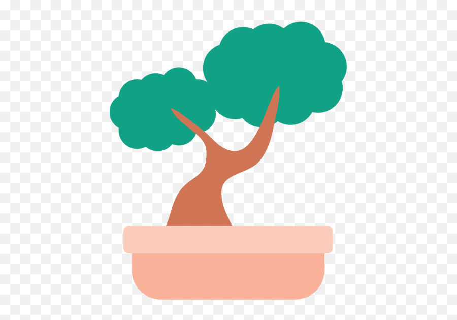 Japanese Bonsai Tree Plants Line Style Icon - Canva Png,Bonsai Tree Icon