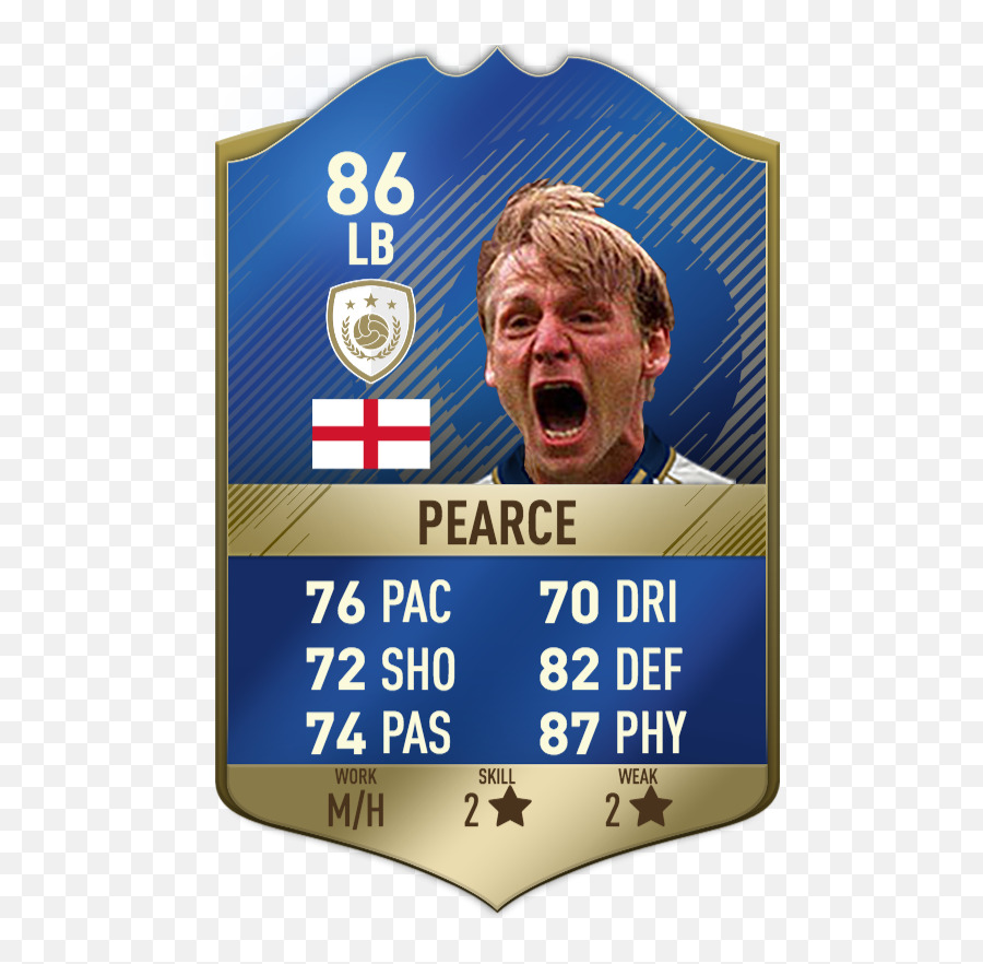 Stuart Pearce 86 Lb Fifa 18 Fut Icon Card Prediction - Emile Png,Fifa Icon