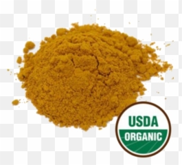 Turmeric Powder Organic - Usda Organic Full Size Png Usda Organic,Turmeric Png