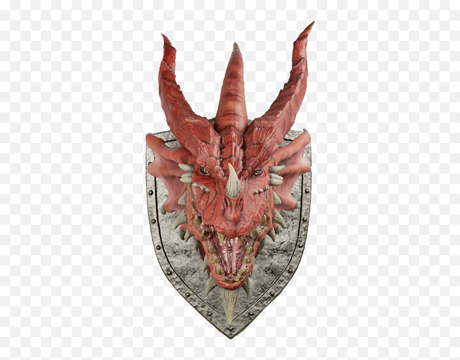 Dungeons U0026 Dragons - Red Dragon Trophy Replica 75x60x45cm Dungeons And Dragons Monster Heads Png,Dungeons And Dragons Logo Png