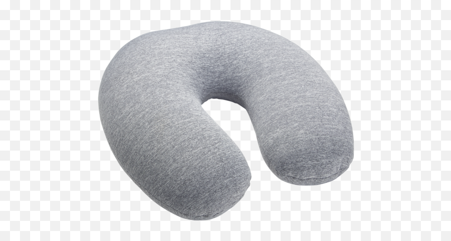 Travel Smart By Conair 2 - In1 Travel Pillow Grey Grey Neck Pillow Png,Cushion Png