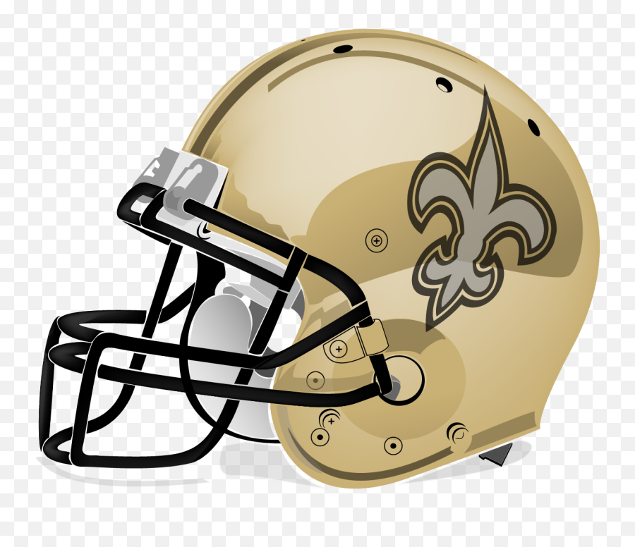 New Orleans Saints Nfl Football Helmet American - Transparent New Orleans Saints Png,Saints Png