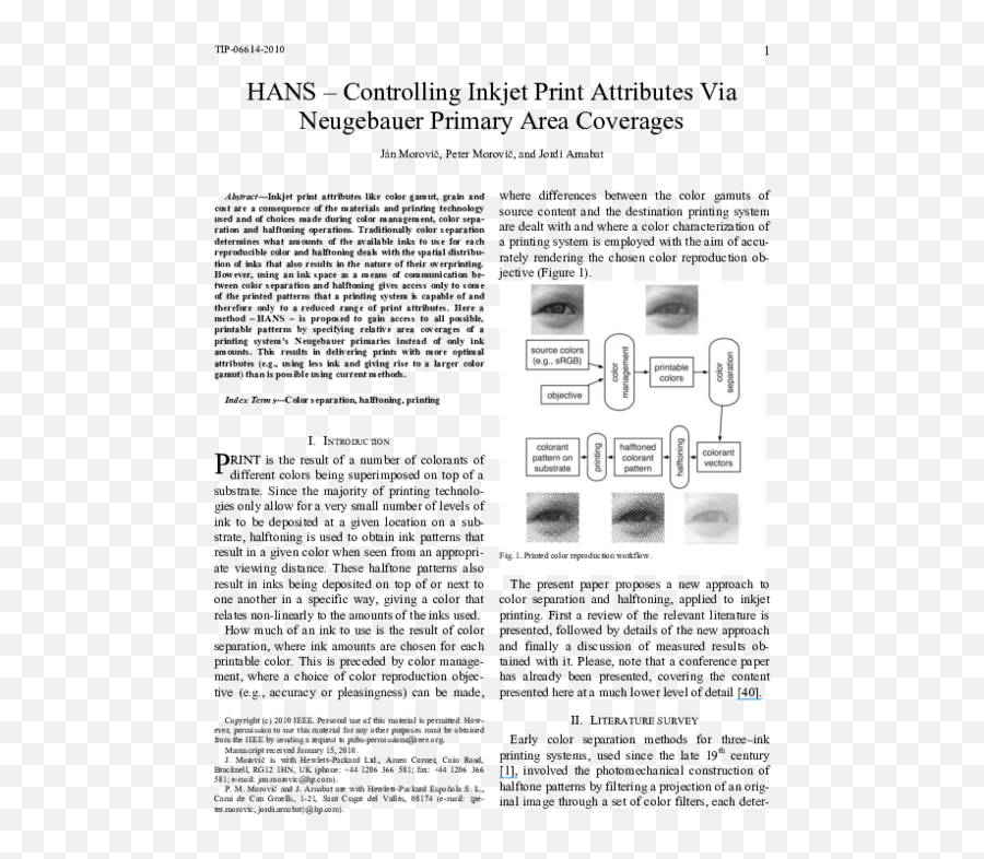 Pdf Hans Controlling Ink - Jet Print Attributes Via National Museum Png,Halftone Pattern Png