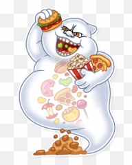 Casper - Telegram Sticker Cartoon Png,Casper Png