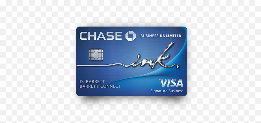 Business Credit Cards Chasecom - Chase Ink Business Unlimited Png,Visa Logo Transparent