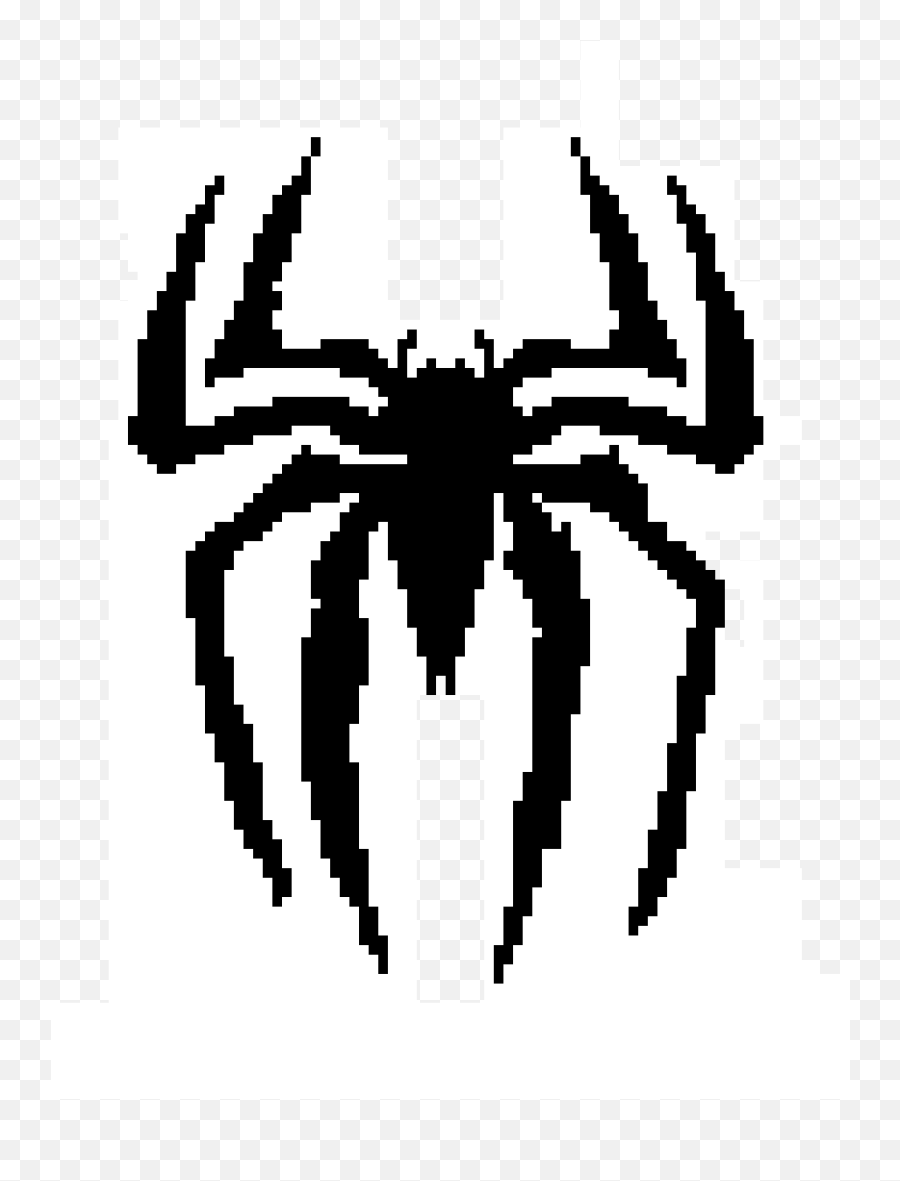 Spiderman Logo Pixel Art Maker - Spiderman Logo Pixel Art Png,Spiderman Logo Png