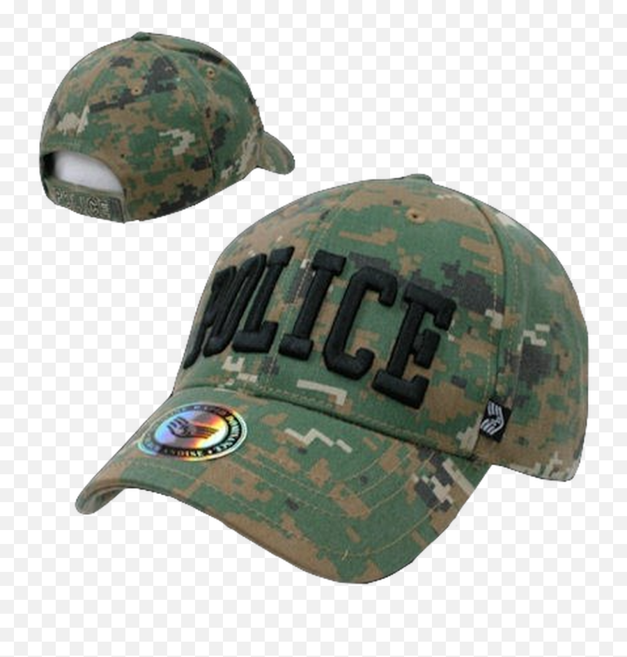 Police Woodland Digital Cap - Hat Png,Police Hat Transparent