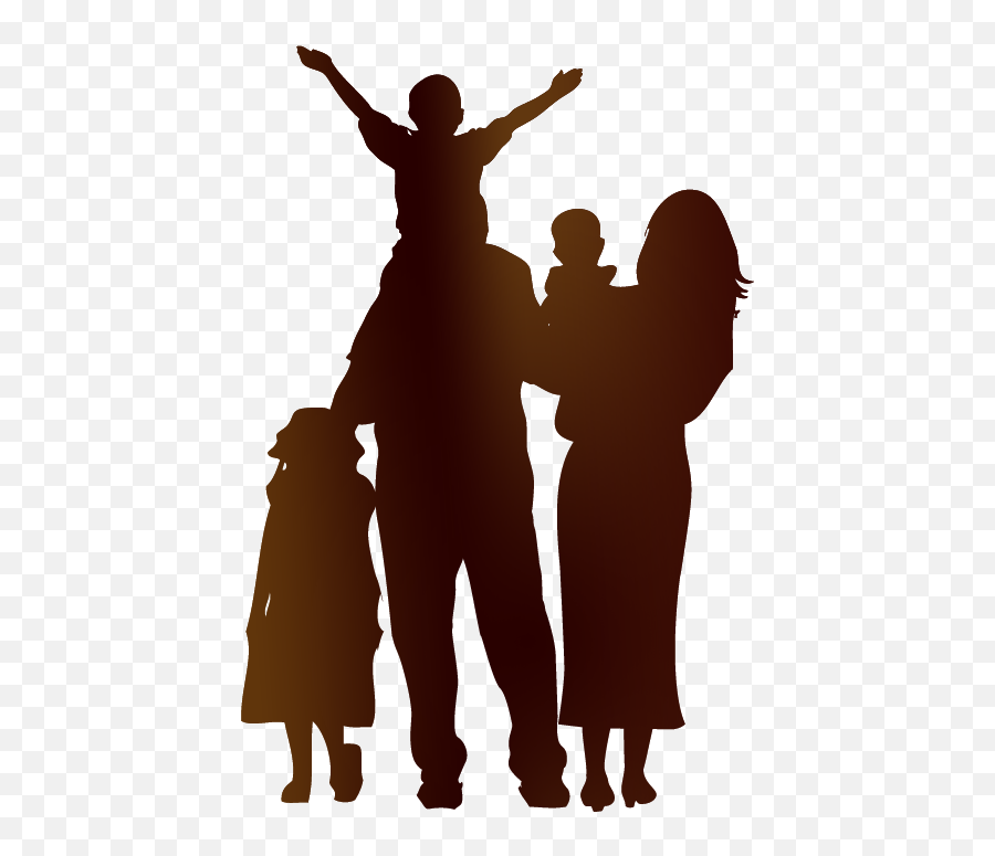Awana Club - Family In Church Png,Family Silhouette Png