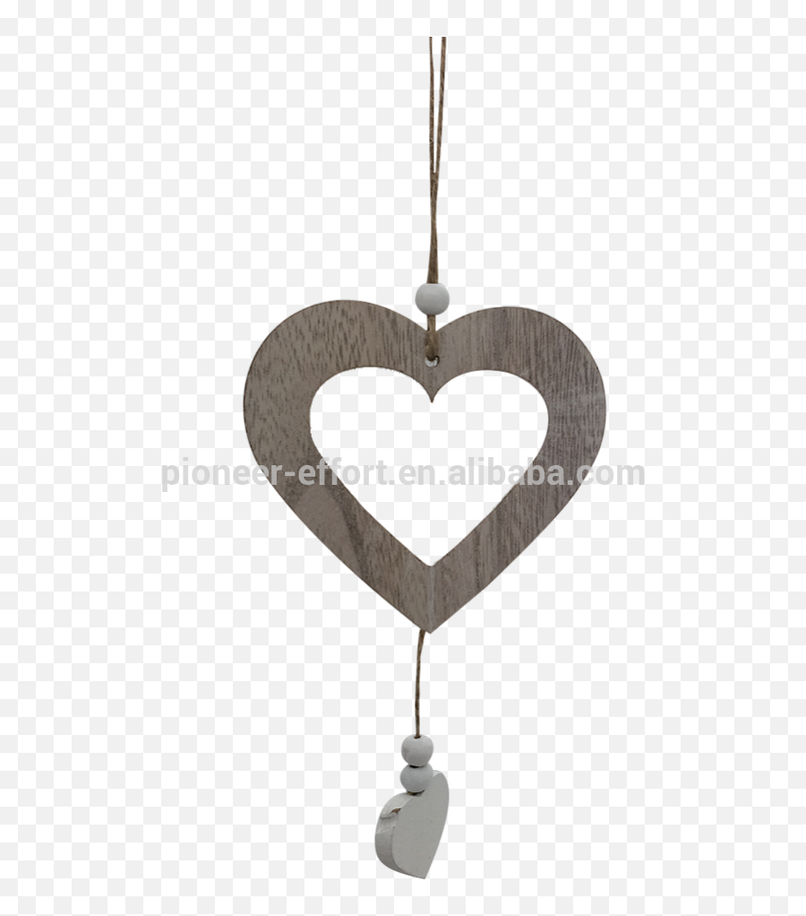 Download Wooden Heart Christmas Tree Hanging Ornaments - Locket Png,Hanging Wood Sign Png