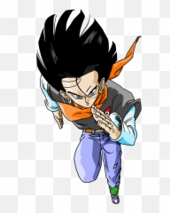 Vegeta Vs Android 17 Trunks - Saga png