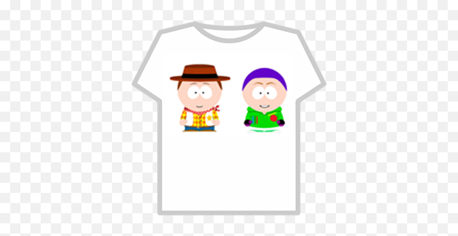 South Park Sheriff Woody And Buzz Lightyear - Roblox Cartoon Png,Woody And Buzz Png
