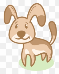 Puppy Dog Domestic Rabbit Cartoon Pet - Dog Clipart Full Dog Animal Svg Cartoon Png,Puppy Dog Pals Png
