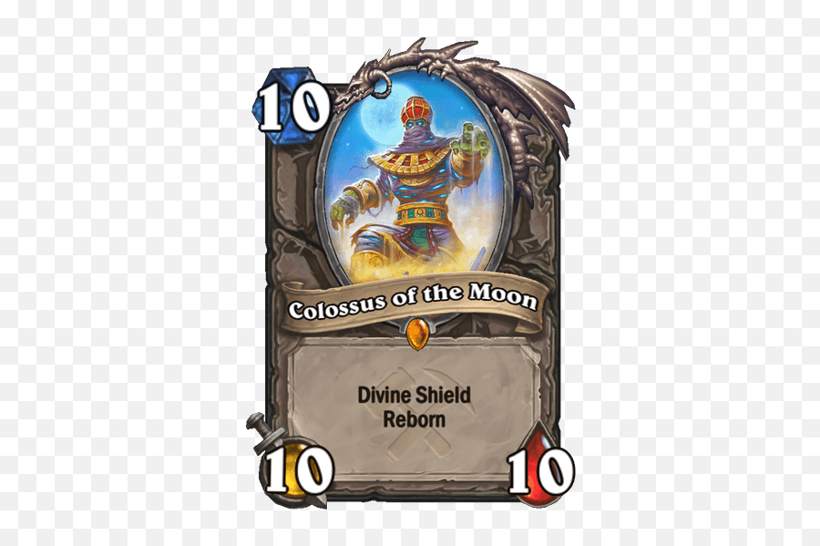 Colossus Of The Moon - Card Hearthstone Hs Voodoo Darkness Hearthstone Png,Shadow Of The Colossus Png