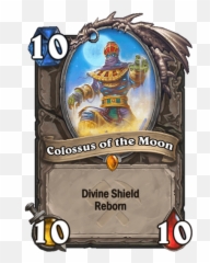 Colossus Of The Moon - Card Hearthstone Hs Voodoo Darkness Hearthstone Png,Shadow Of The Colossus Png