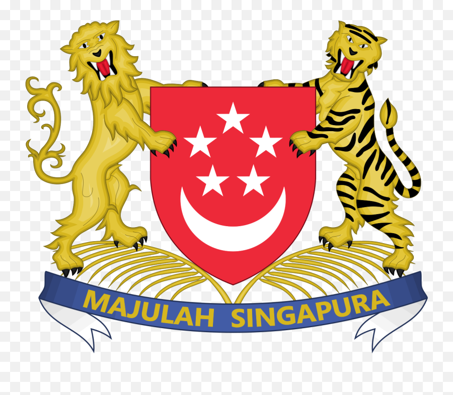 Coat Of Arms Singapore - Coat Of Arms Of Singapore Png,Crest Logo