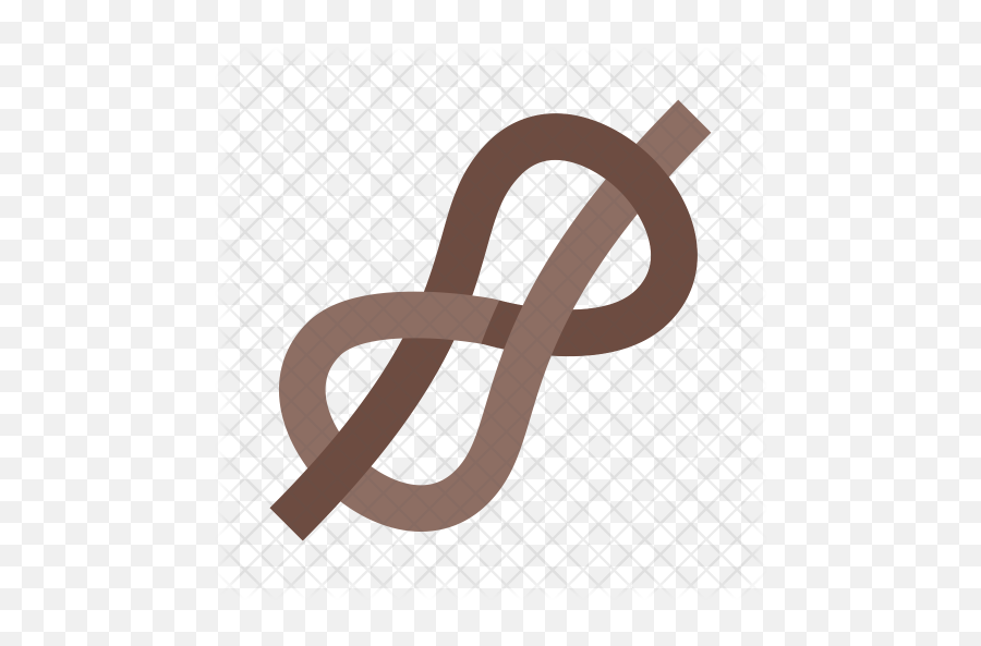 Scout Knot Icon Of Flat Style - Calligraphy Png,Knot Png