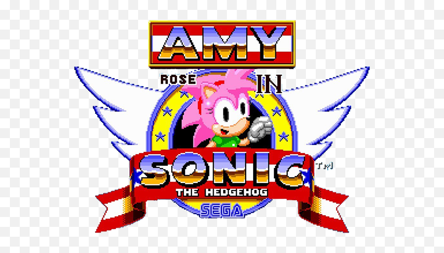 Amy Rose In Sonic The Hedgehog Details - Cartoon Png,Sonic The Hedgehog 1 Logo