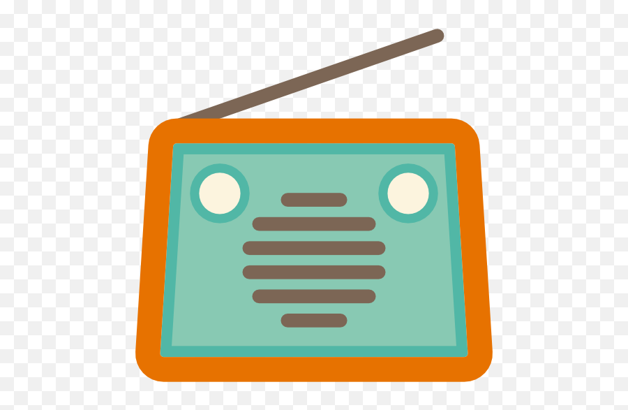 Radio - Rádio Flat Png,Radio Icon Png