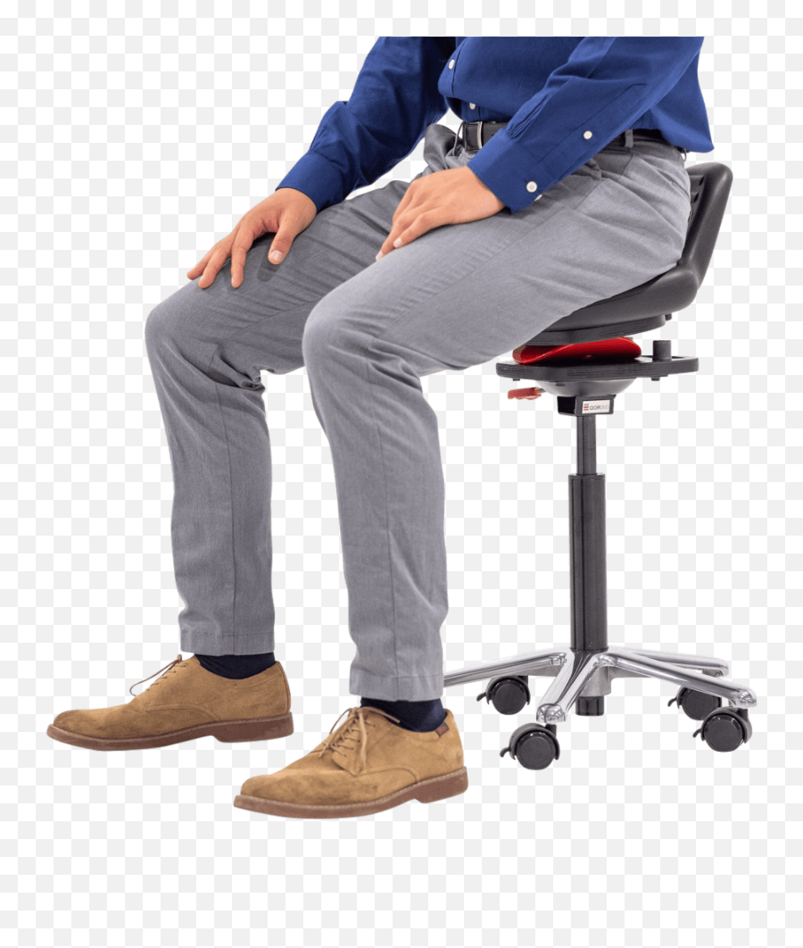 Office Chair Transparent Png Image - Sitting,Person Sitting In Chair Png