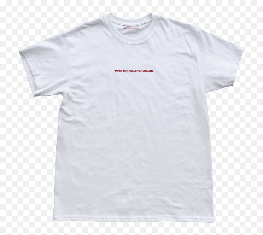 Wnrs White Tee - Short Sleeve Png,White Tshirt Png