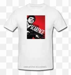 Scarface Al Pacino Movie T Shirt - Diego Garcia T Shirts Png,Scarface Png