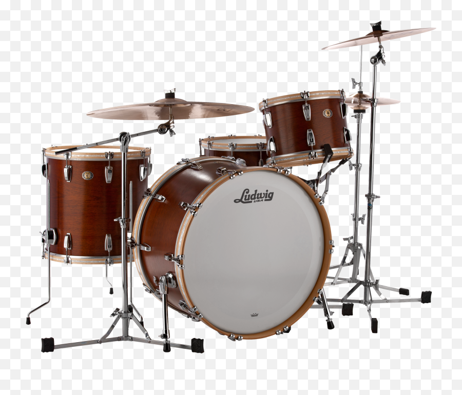 Ludwig Drums - Ludwig Legacy Mahogany Van Buren Png,Drum Set Transparent Background