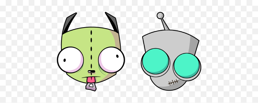 Invader Zim Gir Cursor - Invader Zim Gir Logo Png,Invader Zim Png