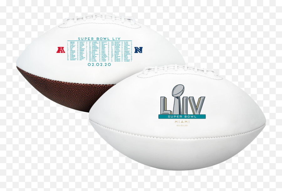 Rawlings 2020 Road To Super Bowl 54 Full Size Football - For American Football Png,Super Bowl Png