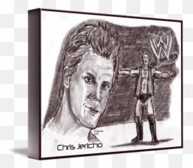 Chris Jericho Yj By Christopher Delvecchio - Sketch Png,Chris Jericho Png