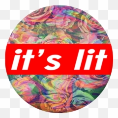 Supreme Wallpaper Lit - Background png
