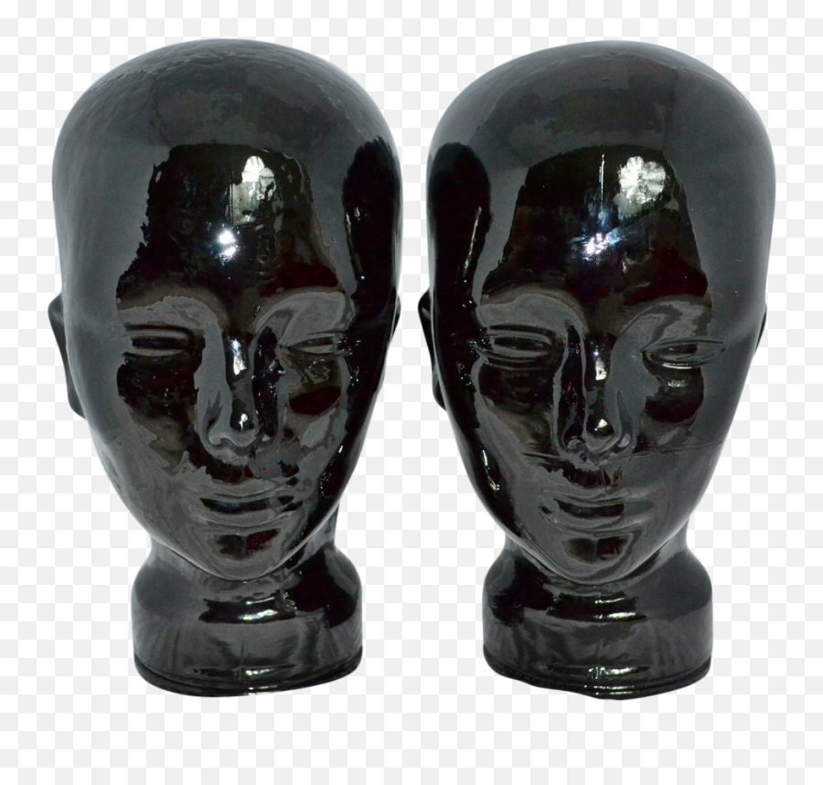 Black Mannequin Head - Lookup Beforebuying Glass Heads For Sale Png,Mannequin Head Png