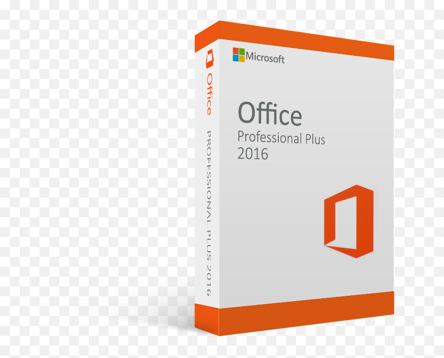 Microsoft Office 2016 Professional Plus - Vertical Png,Office 2016 Logo