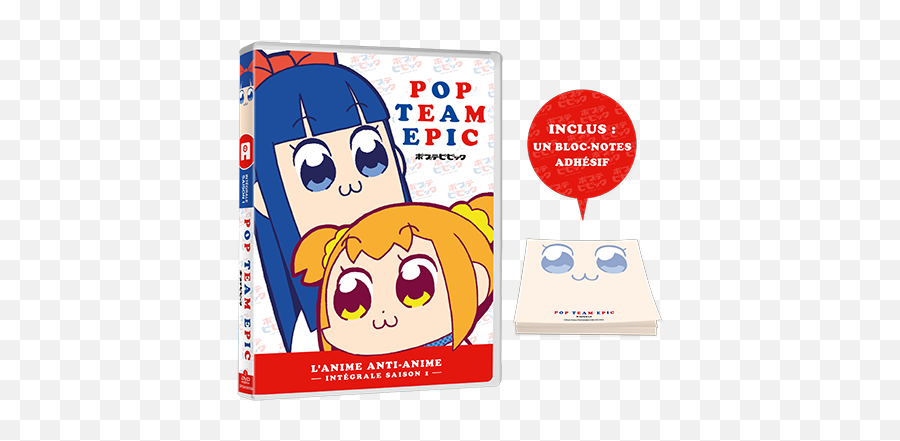 Pop Team Epic - Edition Intégrale Dvd Fiction Png,Pop Team Epic Transparent