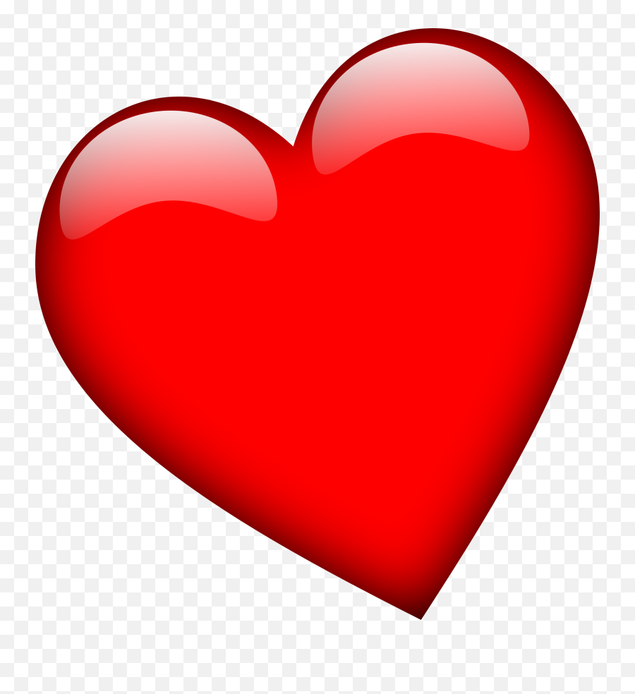 Library Of Red Heart Pictures Jpg Png Files - Clipart Image Of Heart,Png Heart