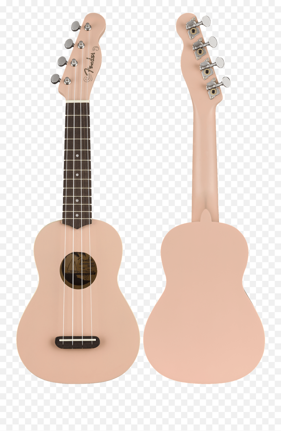 Fender Venice Soprano Ukulele 2018 Shell Pink - Fender Venice Soprano Ukulele Walnut Fb Daphne Blue Png,Ukulele Icon