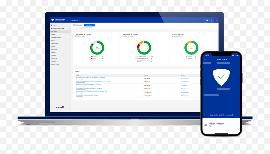 F - Secure Elements Endpoint Protection Fsecure Technology Applications Png,Maas360 Icon