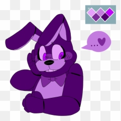 Stay Calm Fnaf Art Characters - Bonnie Color Palette png