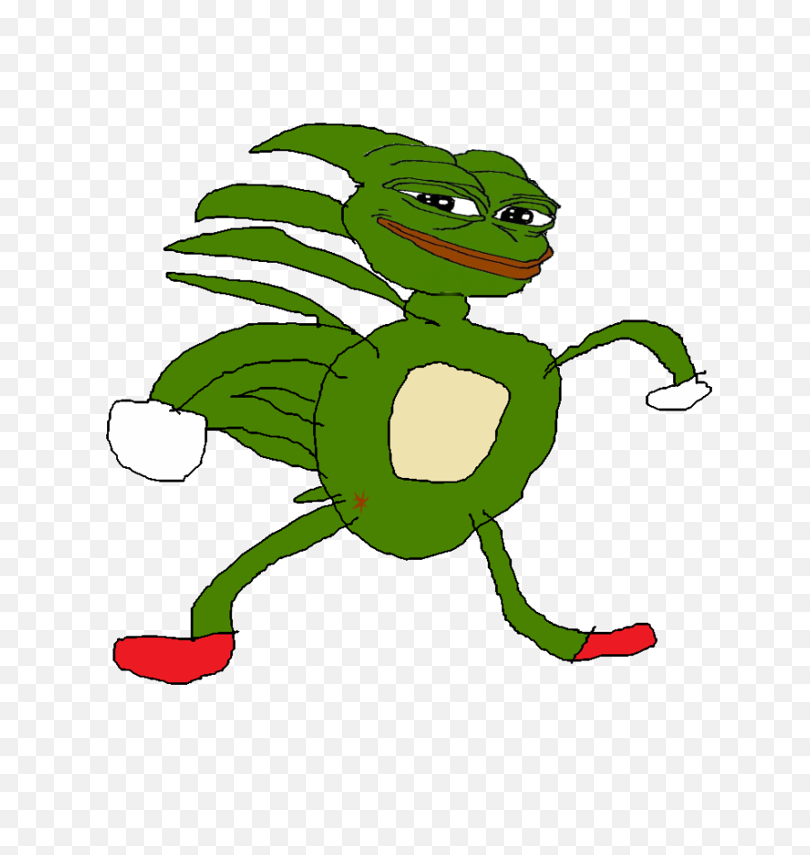 Tfw Youre Sanic - Gotta Go Fast Png,Pepe Frog Png