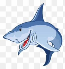 Download Mako Shark Clipart Animated - Sea Animals Gif Png Transparent Background Shark Cartoon Png,Shark Clipart Transparent Background